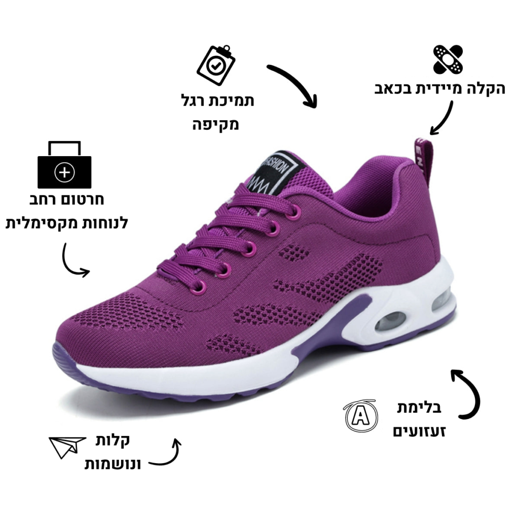 OrtoKal Prime Plus - Orthopedic Walking Shoes for Pain Relief
