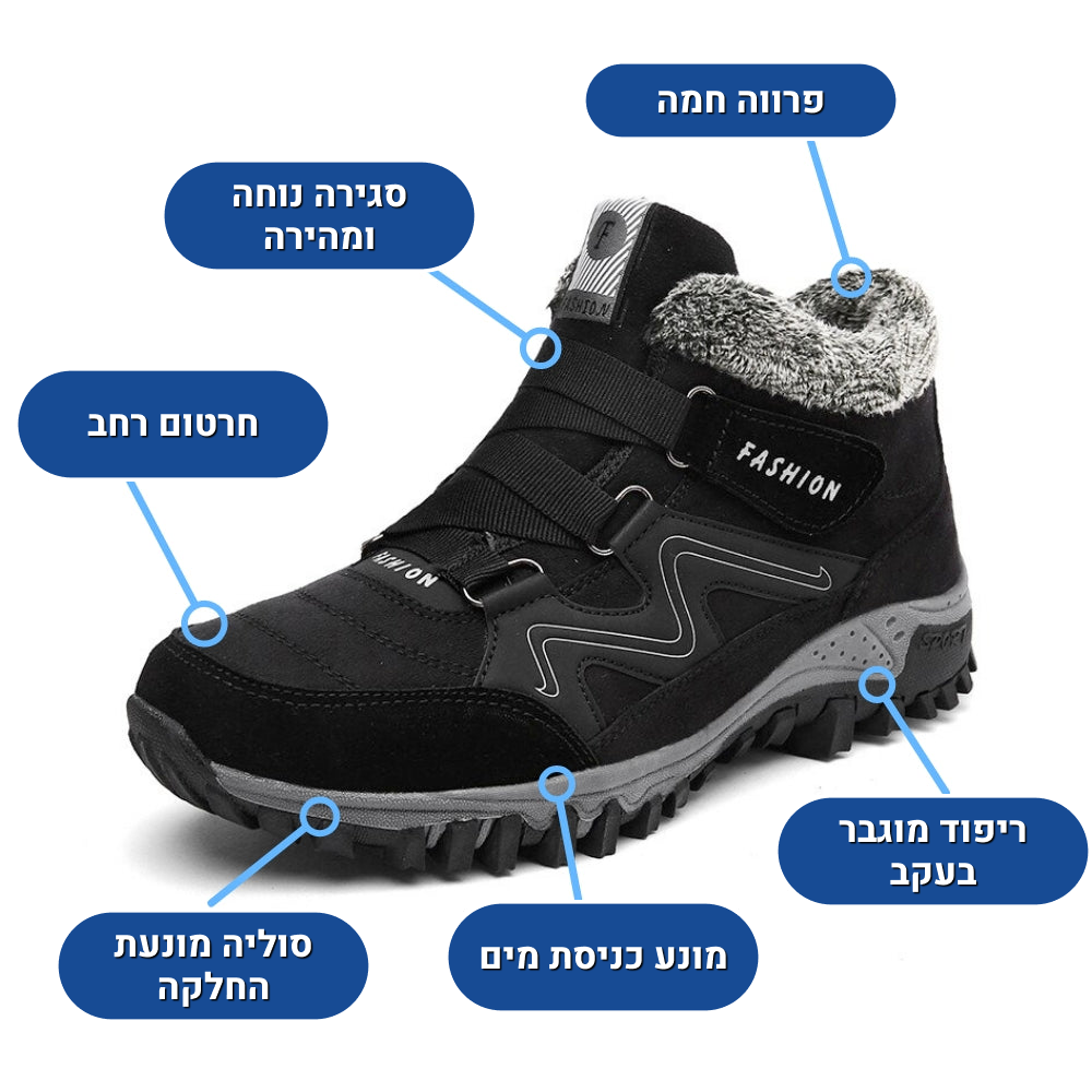 OrtoKal Balance Men - Men's Orthopedic Shoes for Pain Relief