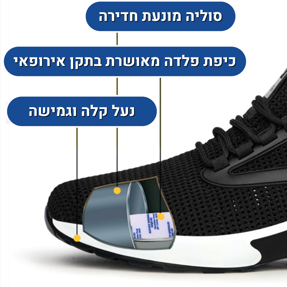Jupiter Shoes - Ergonomic Men's Shoes for Foot Protection