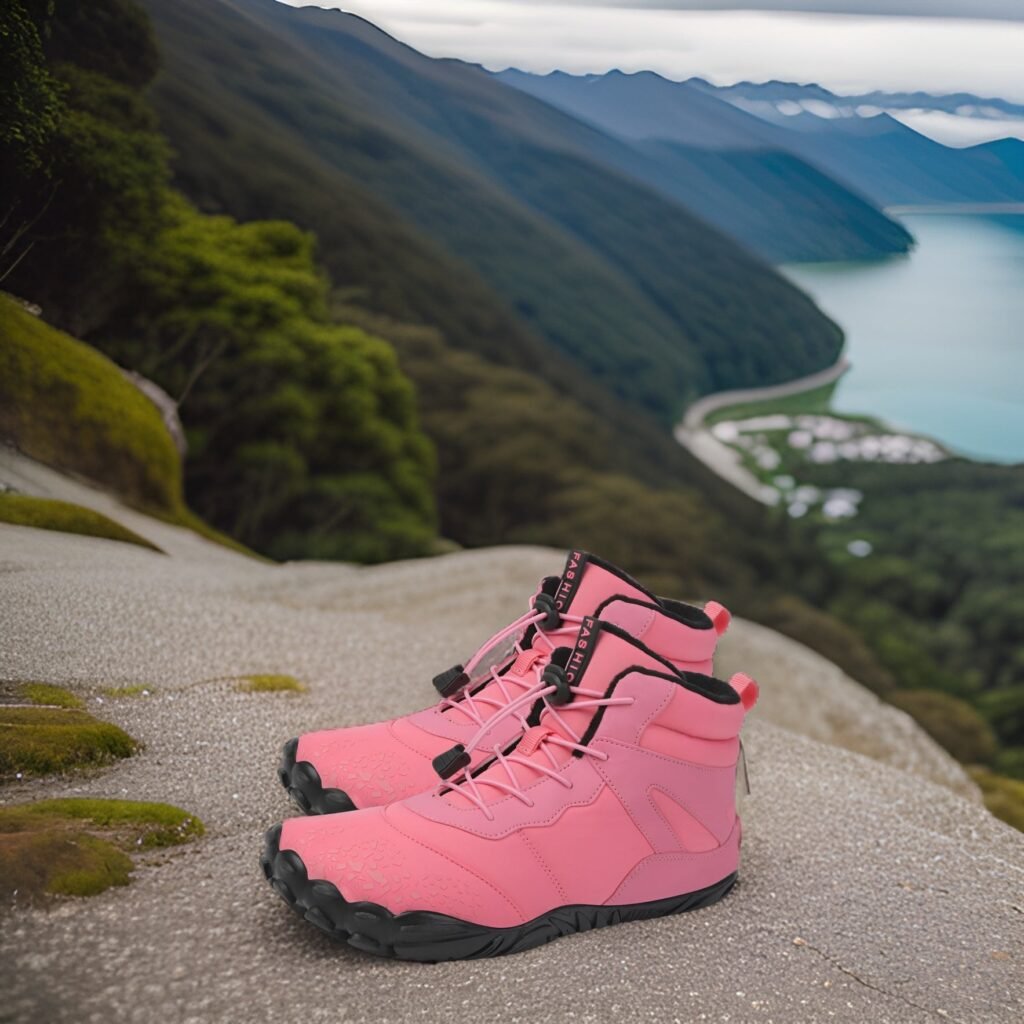 OrtoKal Winter Travel Support - Orthopedic Barefoot Boots for Foot Pain Relief & Natural Walking, Even in Winter