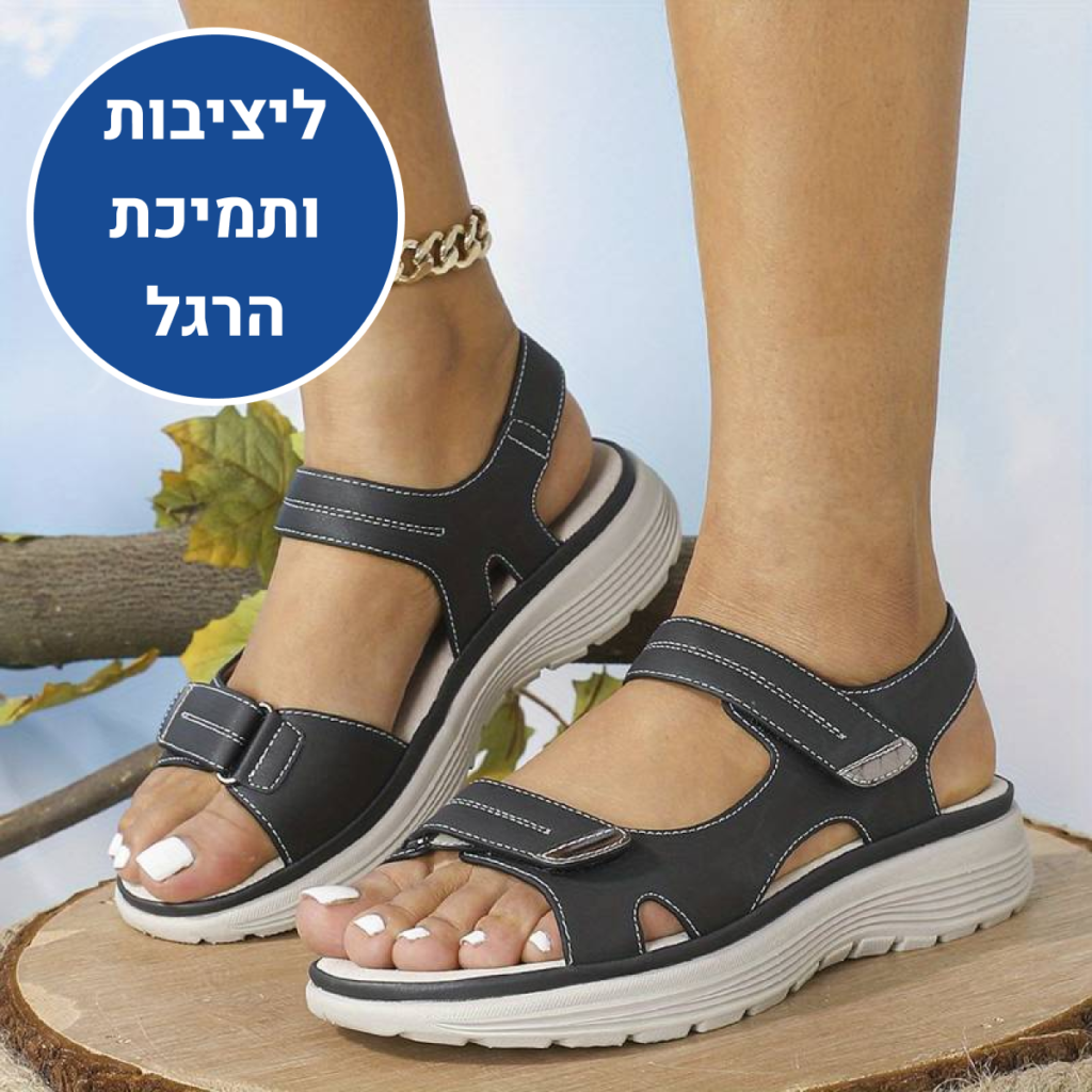 OrtoKal Sun Comfort - Orthopedic Sandals for Foot Pain Relief