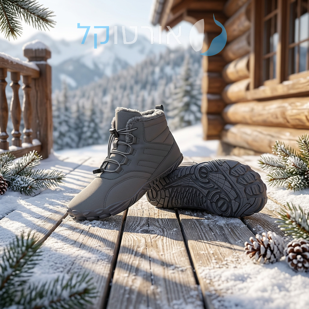 OrtoKal Winter Origin - Orthopedic Barefoot Shoes for Pain Relief, Even in Winter