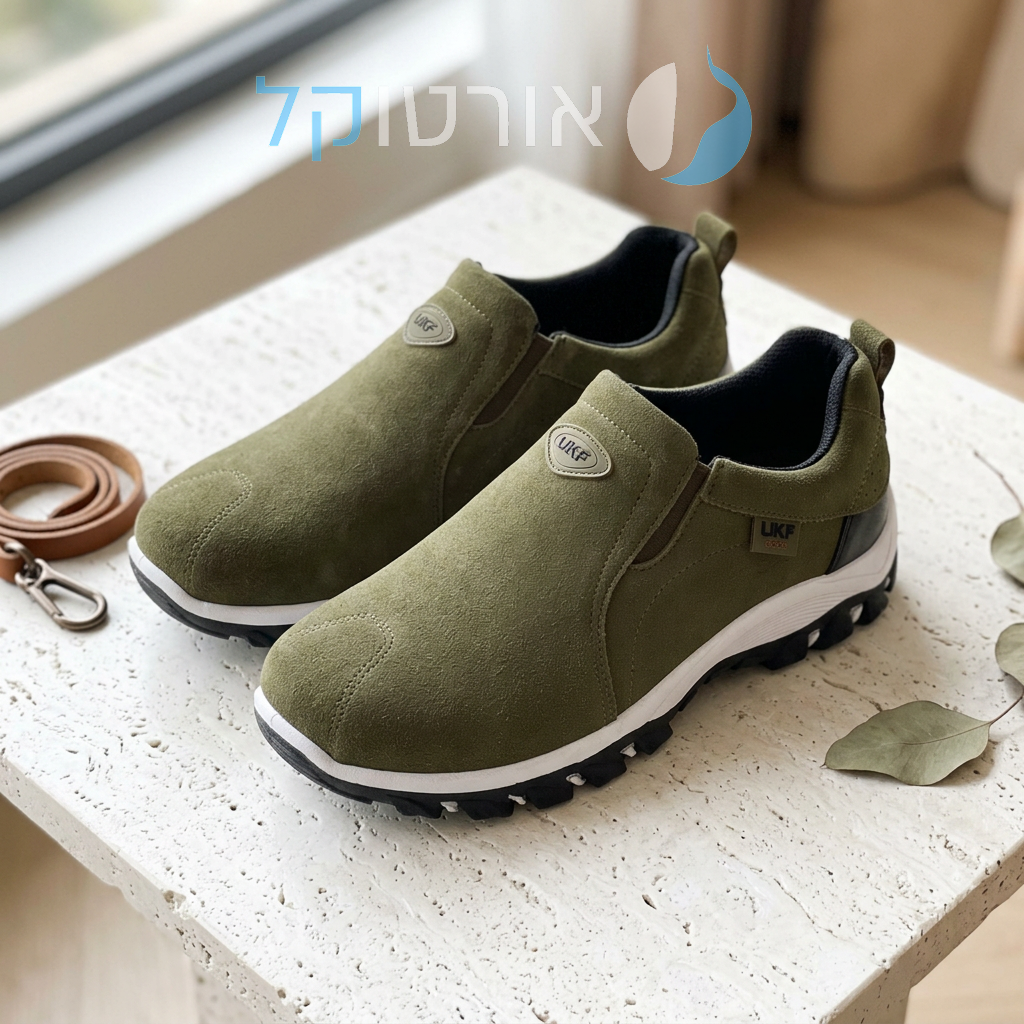 OrtoKal Hybrid - Orthopedic Leather Shoes for Pain Relief