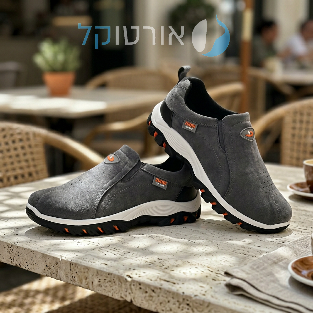 OrtoKal Hybrid - Orthopedic Leather Shoes for Pain Relief