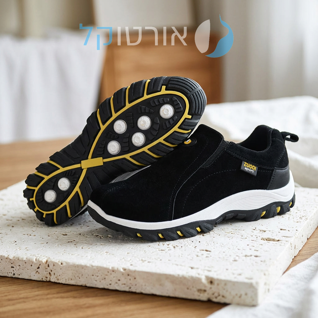 OrtoKal Hybrid - Orthopedic Leather Shoes for Pain Relief