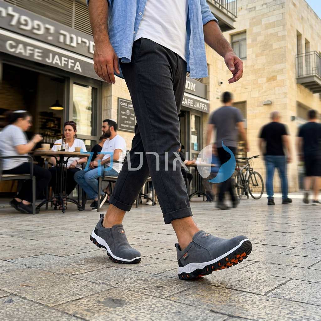 OrtoKal Hybrid - Orthopedic Leather Shoes for Pain Relief