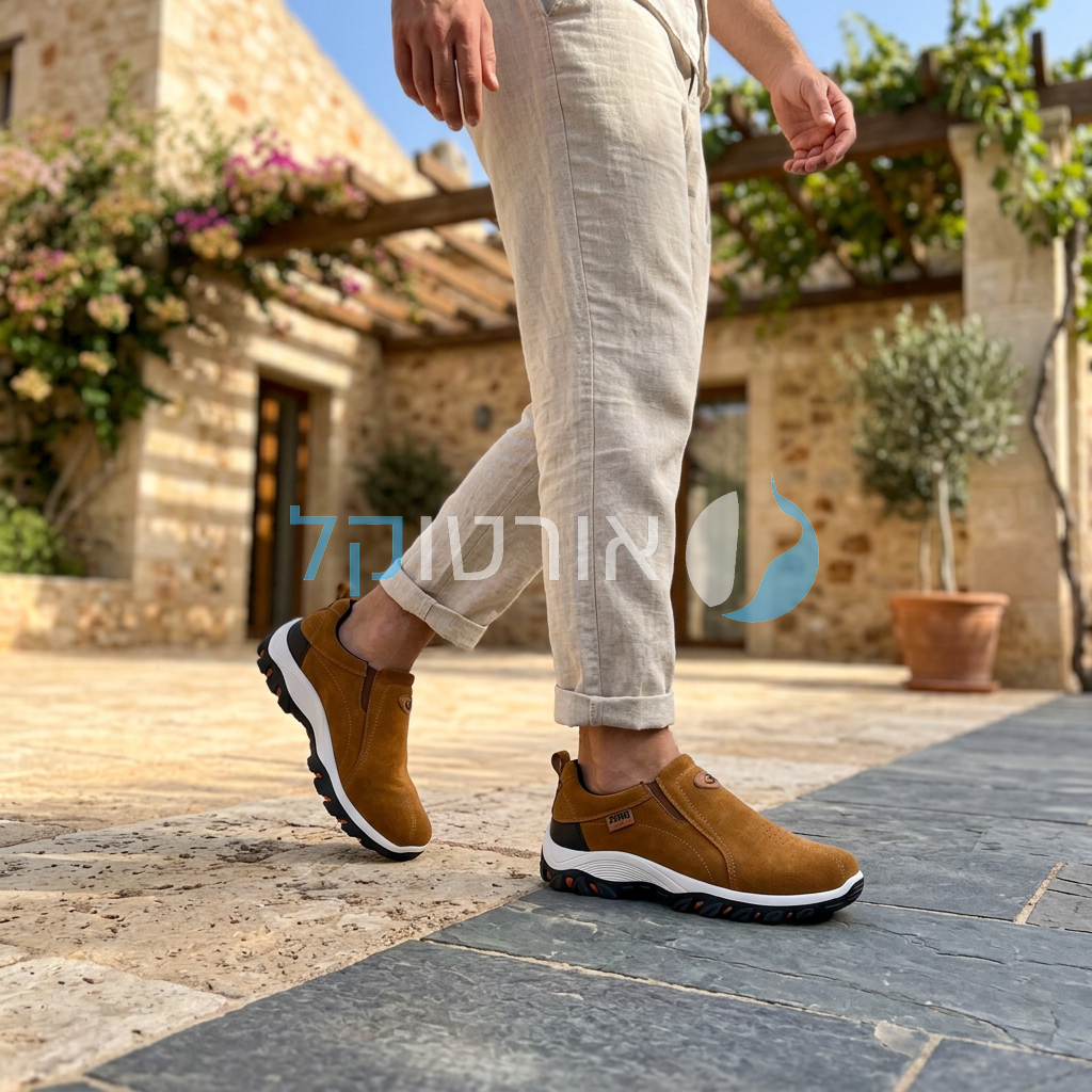 OrtoKal Hybrid - Orthopedic Leather Shoes for Pain Relief