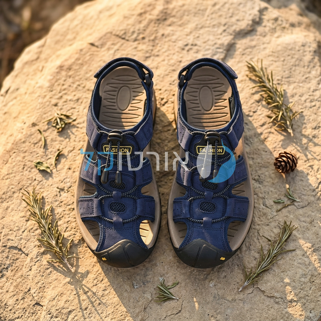 OrtoKal Pro Max Sandals - Orthopedic Leather Sandals for Foot Pain Relief & Travel