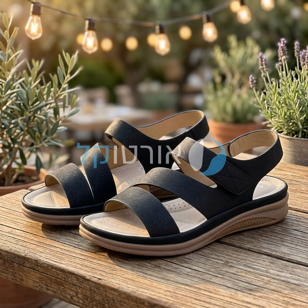 OrtoKal Open Style - Orthopedic Sandals for Foot Pain Relief