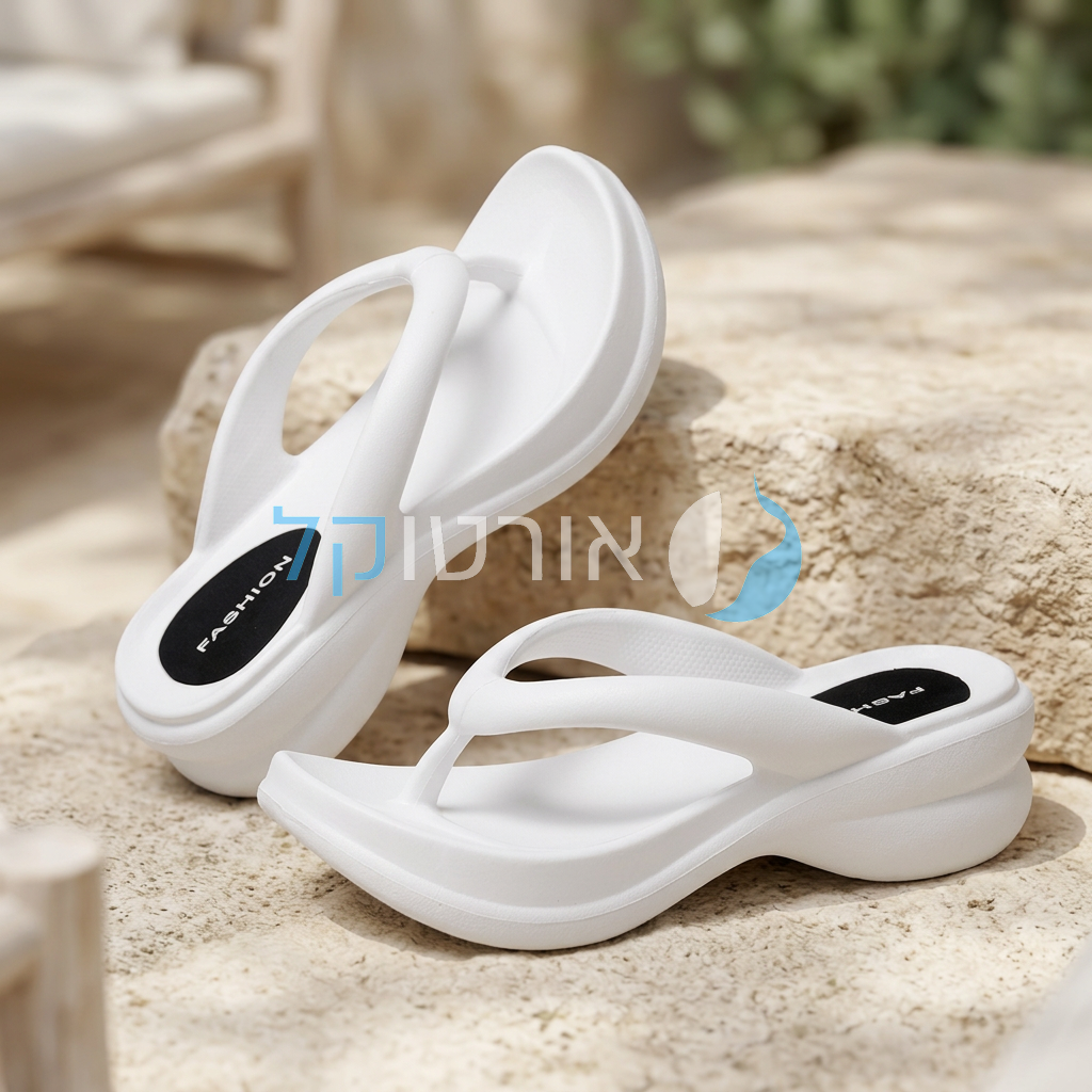 OrtoKal Open Beauty - Orthopedic Slides for Foot Pain Relief