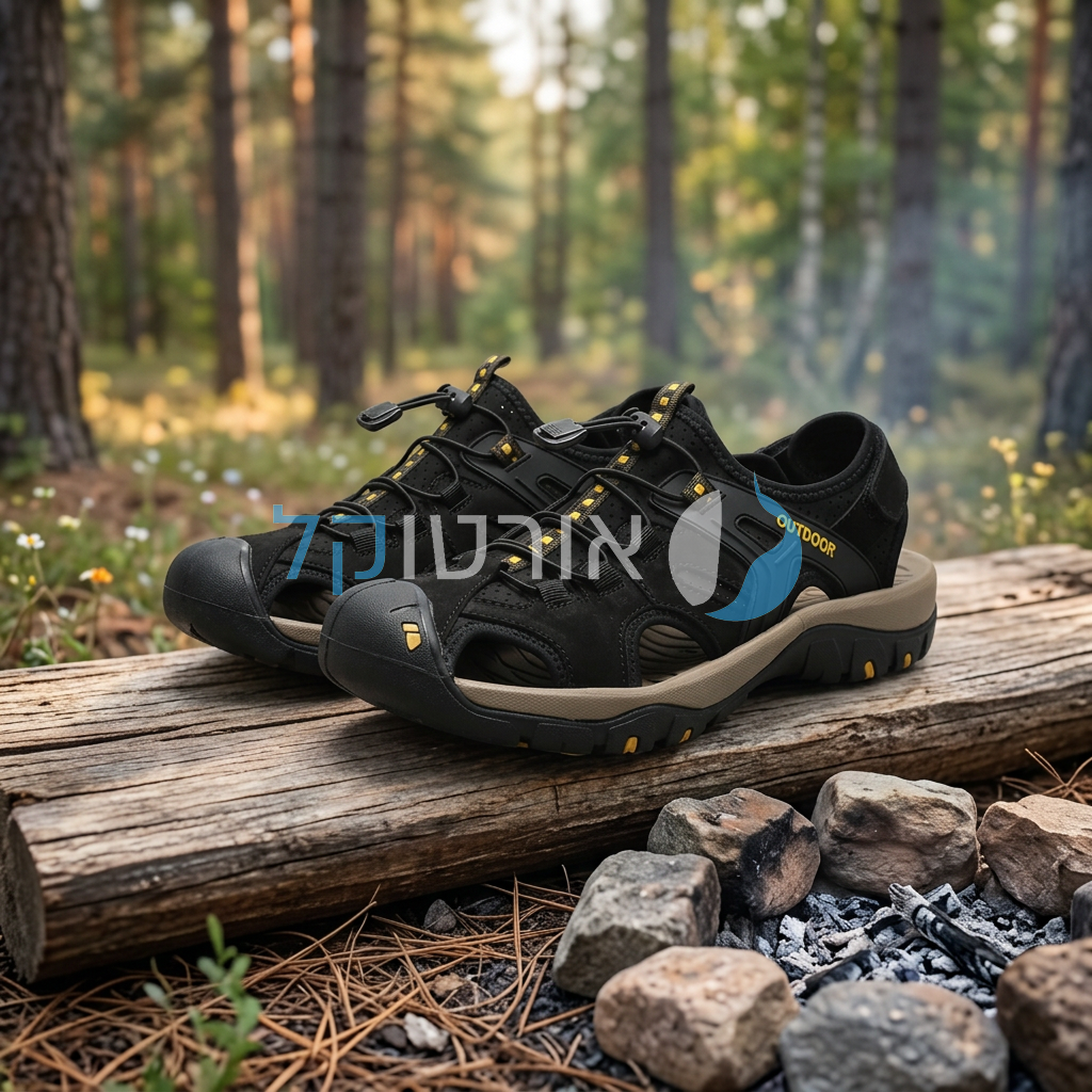OrtoKal Pro Traveler Sandals - Orthopedic Leather Sandals for Foot Pain Relief & Travel