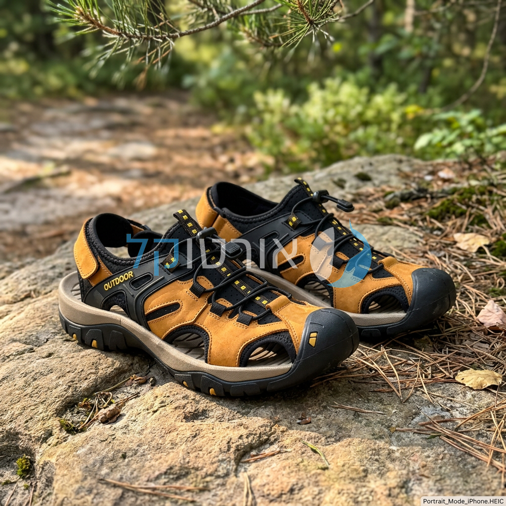 OrtoKal Pro Traveler Sandals - Orthopedic Leather Sandals for Foot Pain Relief & Travel