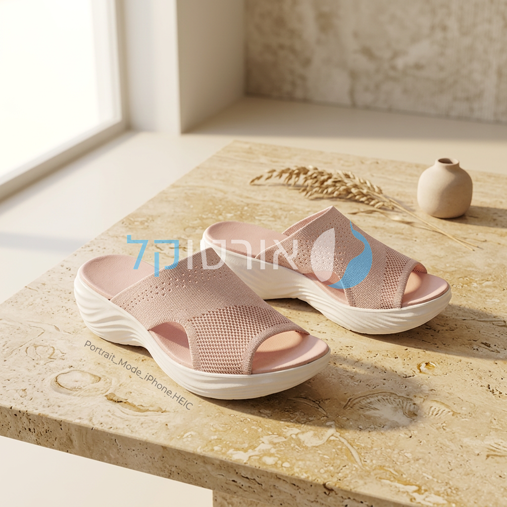 OrtoKal Summer Lady - Women's Orthopedic Slides for Foot Pain Relief