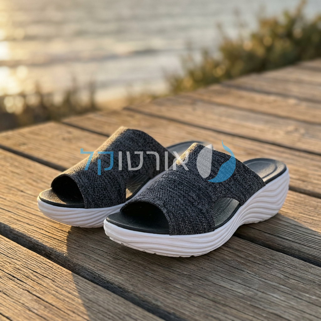 OrtoKal Summer Lady - Women's Orthopedic Slides for Foot Pain Relief