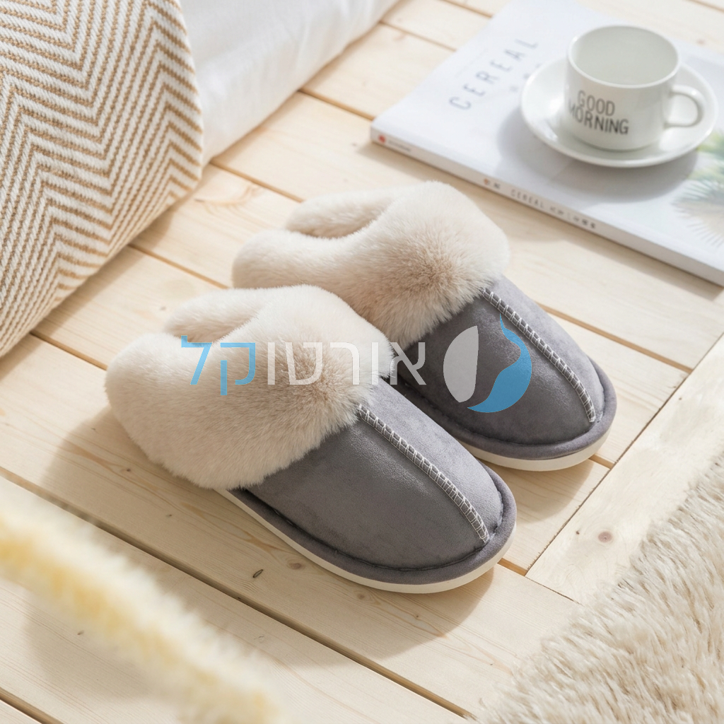 OrtoKal Home Relax - Orthopedic Winter House Shoes for Pain Relief & Warmth