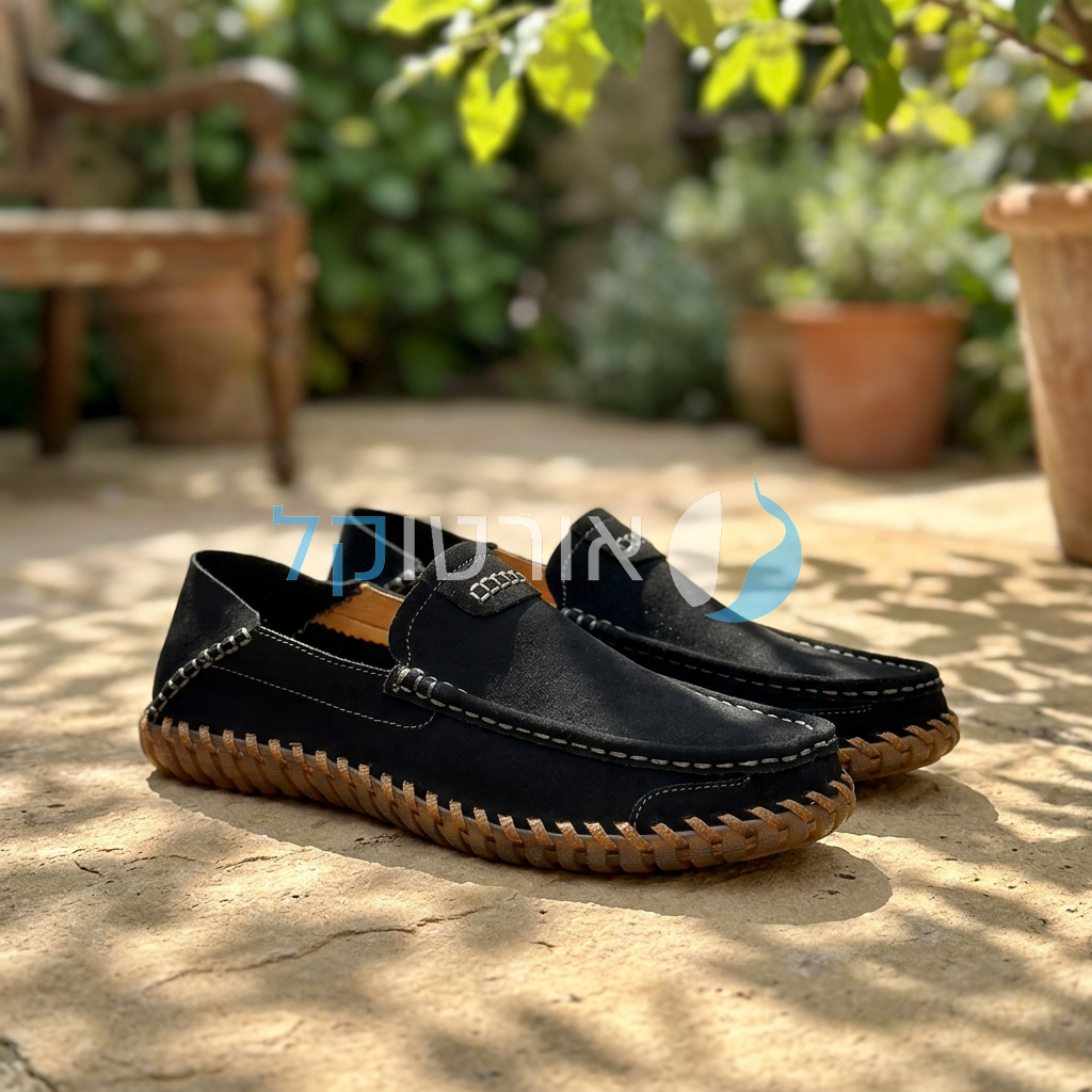 OrtoKal Moccasin - Elegant Comfort Shoes for Foot Pain Relief