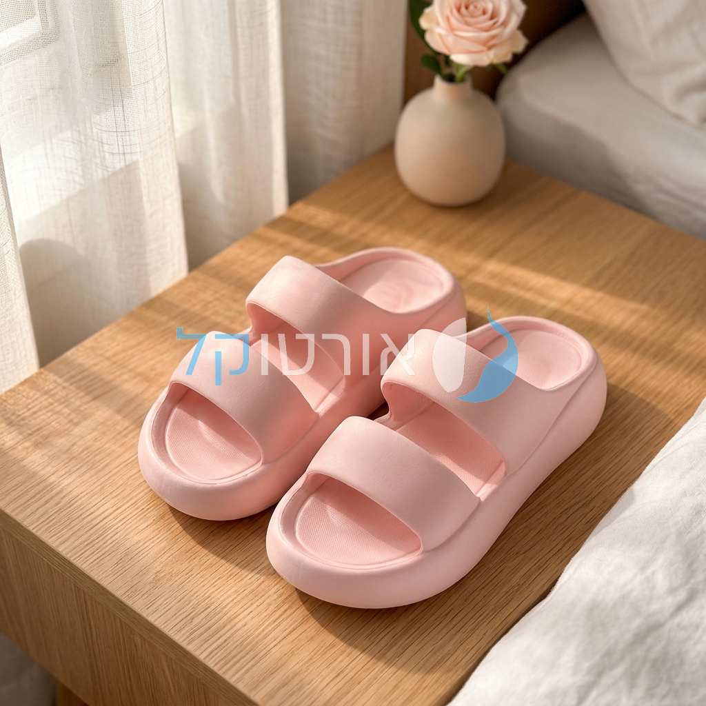 OrtoKal Comfort Height - Orthopedic Platform Slides for Foot Pain Relief