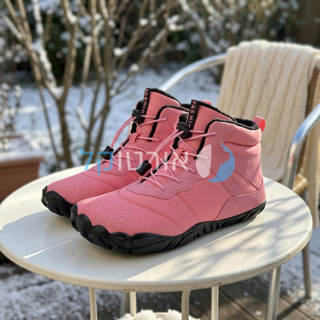 OrtoKal Winter Travel Support - Orthopedic Barefoot Boots for Foot Pain Relief & Natural Walking, Even in Winter