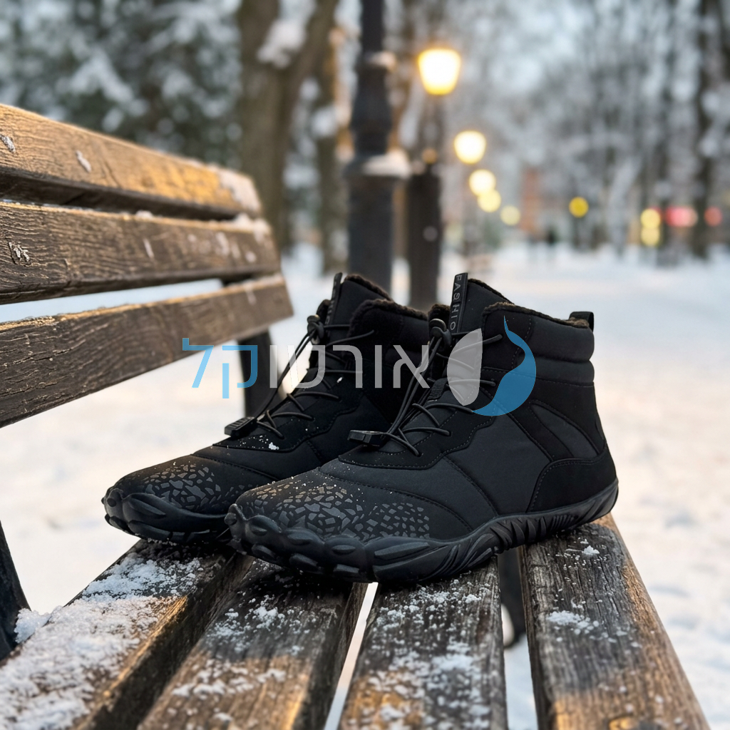 OrtoKal Winter Travel Support - Orthopedic Barefoot Boots for Foot Pain Relief & Natural Walking, Even in Winter