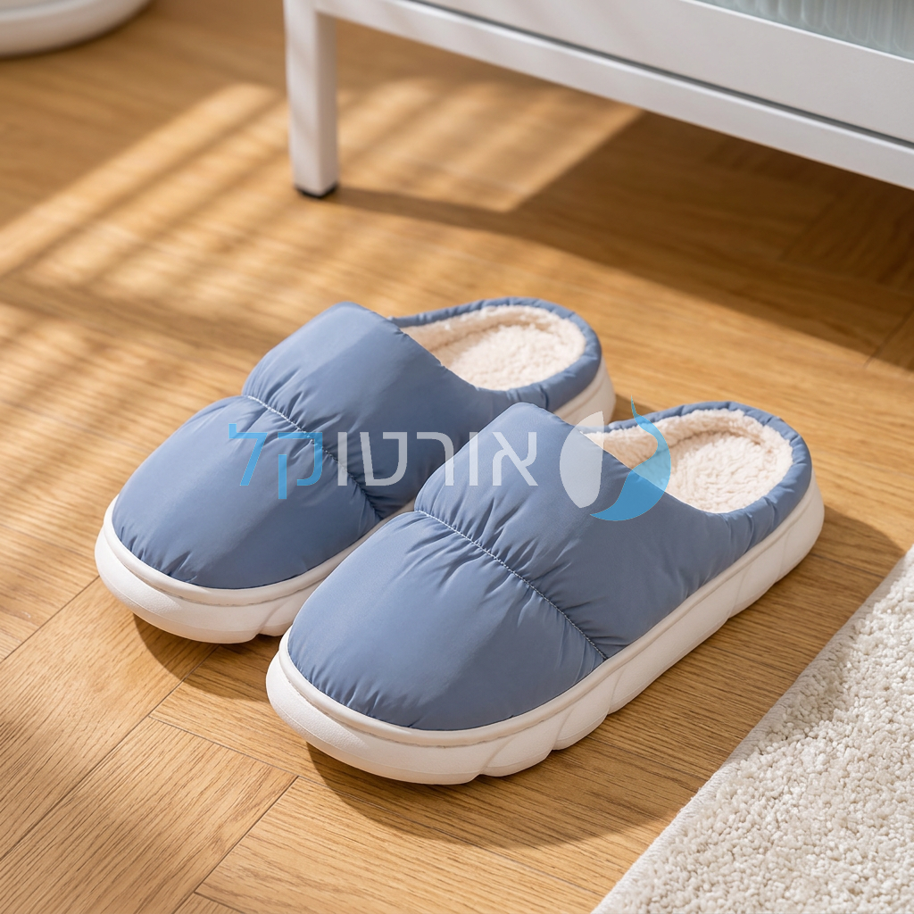 OrtoKal Winter Cloud - Orthopedic Winter House Shoes for Pain Relief & Warmth