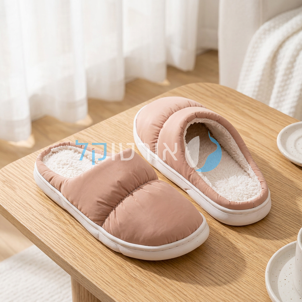 OrtoKal Winter Cloud - Orthopedic Winter House Shoes for Pain Relief & Warmth