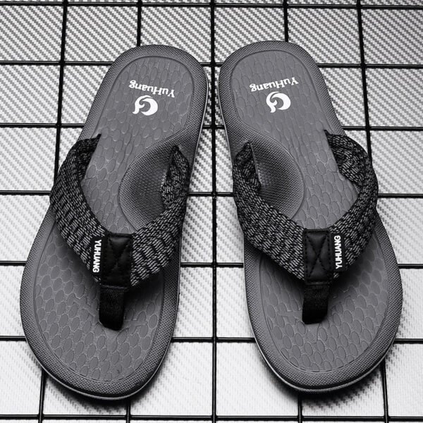 OrtoKal Summer Protect Pro - Men's Fashion Orthopedic Slides for Foot Pain Relief