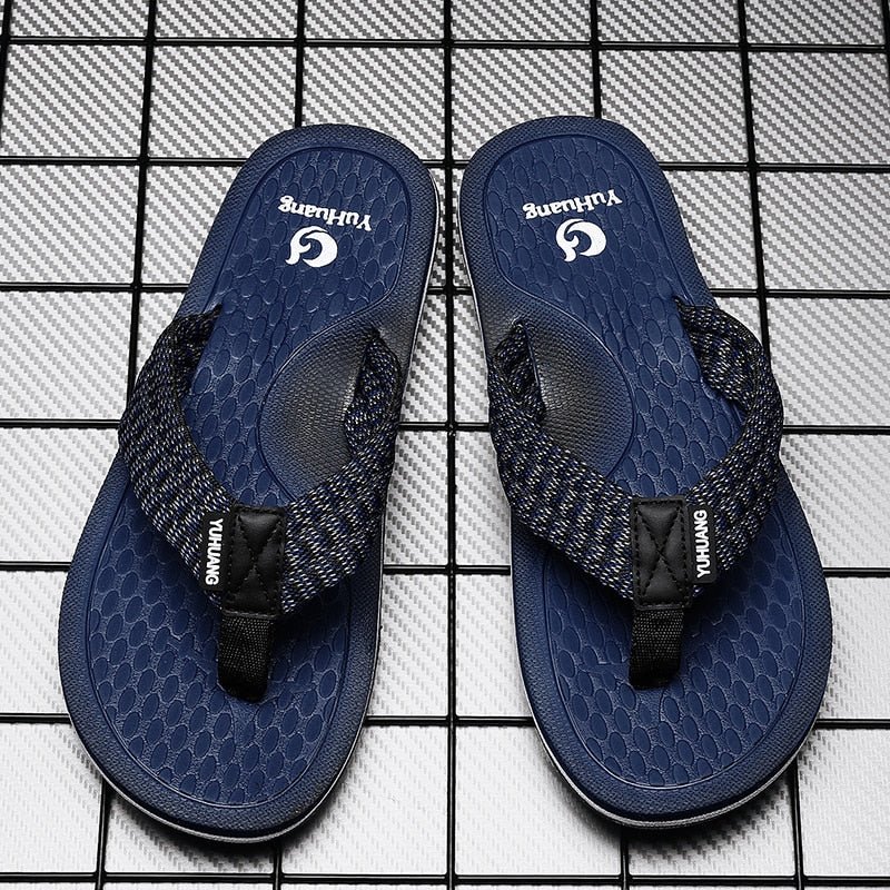 OrtoKal Summer Protect Pro - Men's Fashion Orthopedic Slides for Foot Pain Relief