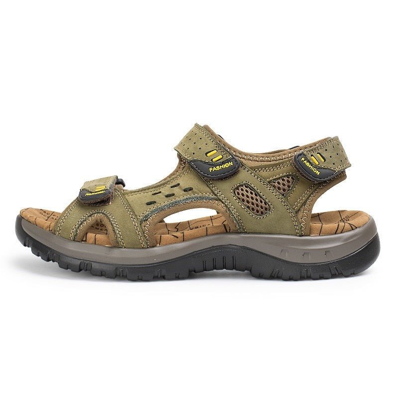 OrtoKal Adventure Sandals - Orthopedic Leather Sandals for Foot Pain Relief & Travel