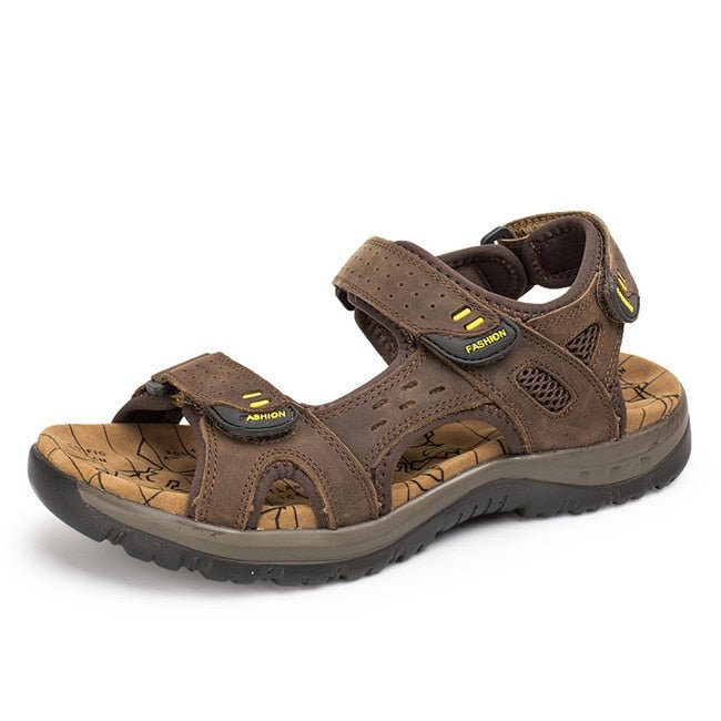 OrtoKal Adventure Sandals - Orthopedic Leather Sandals for Foot Pain Relief & Travel