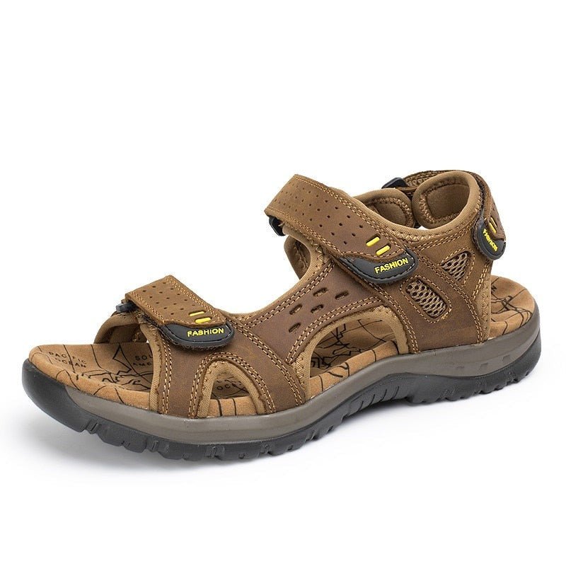 OrtoKal Adventure Sandals - Orthopedic Leather Sandals for Foot Pain Relief & Travel