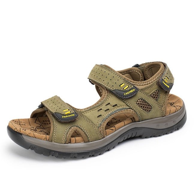 OrtoKal Adventure Sandals - Orthopedic Leather Sandals for Foot Pain Relief & Travel