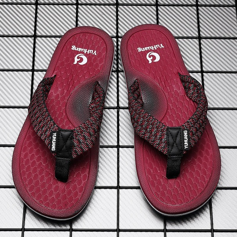 OrtoKal Summer Protect Pro - Men's Fashion Orthopedic Slides for Foot Pain Relief