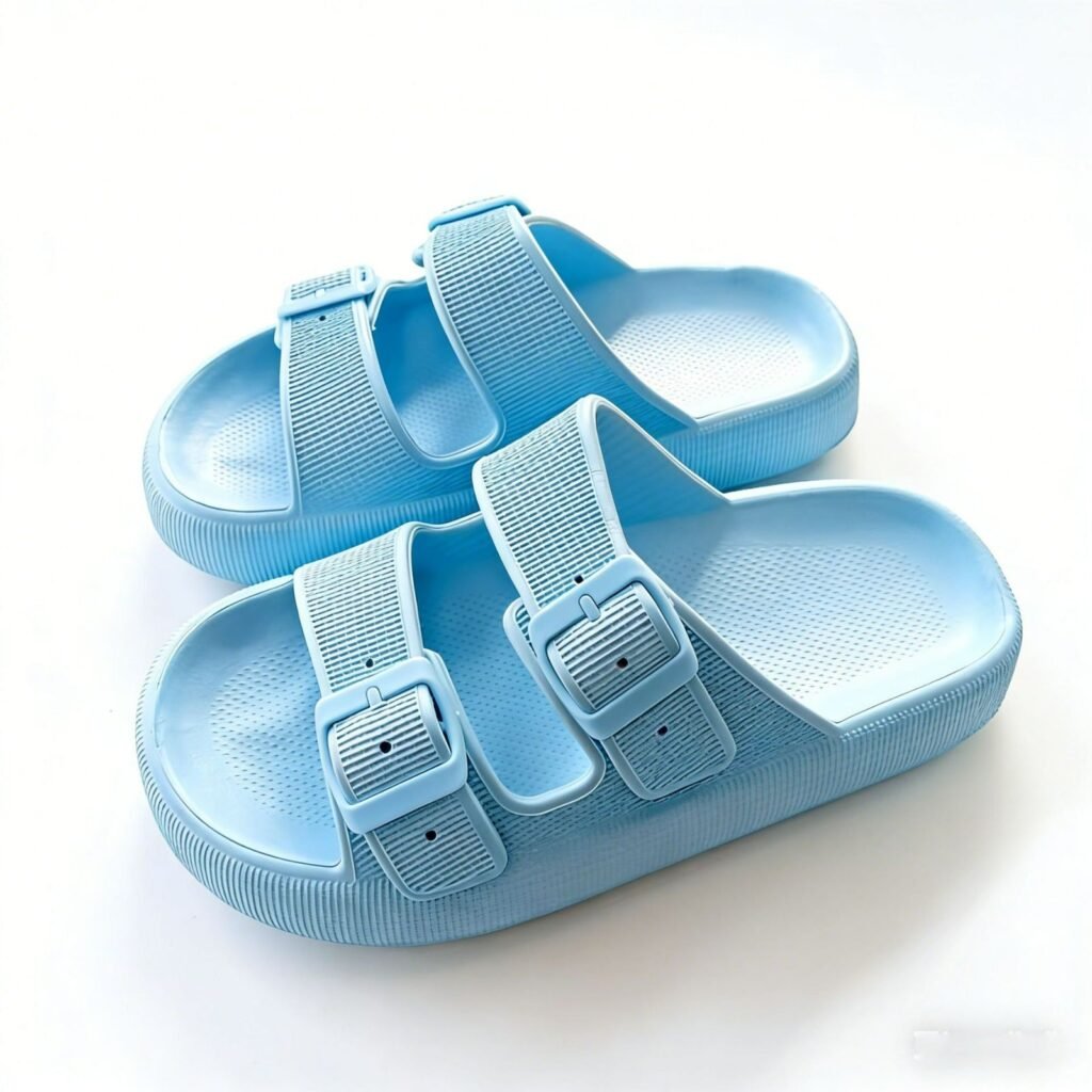 OrtoKal Air Sandals - Comfort Slides for Foot Pain Relief