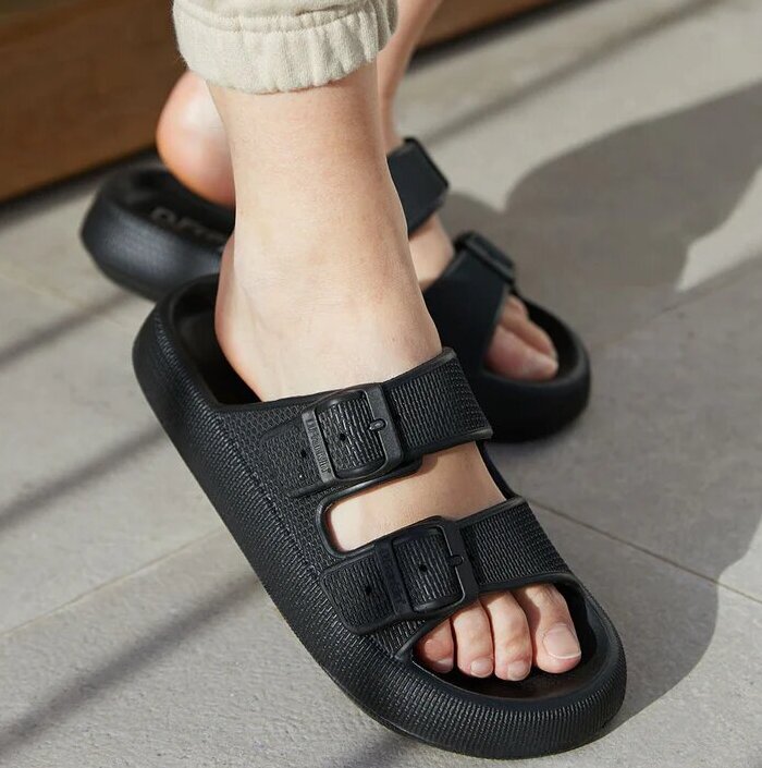 OrtoKal Air Sandals - Comfort Slides for Foot Pain Relief
