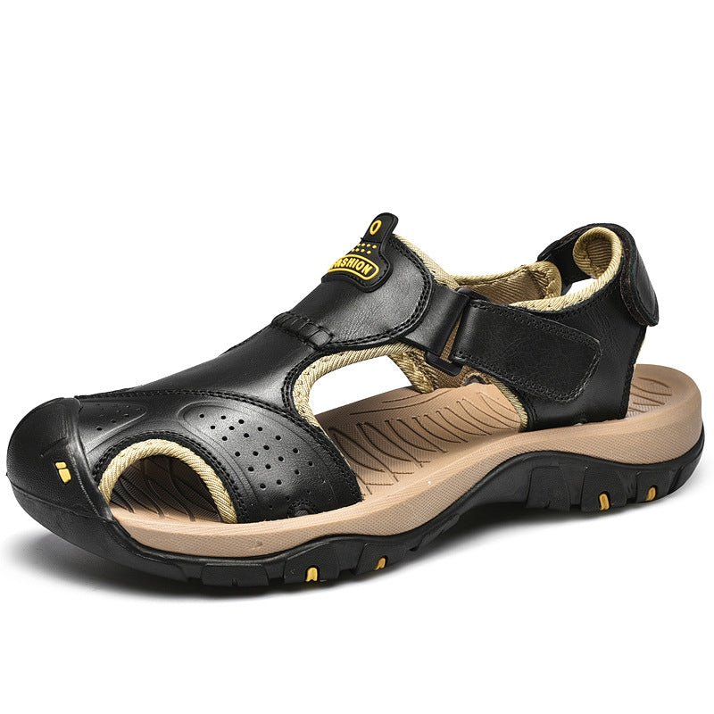 OrtoKal Track Light Sandals - Orthopedic Leather Sandals for Foot Pain Relief & Travel