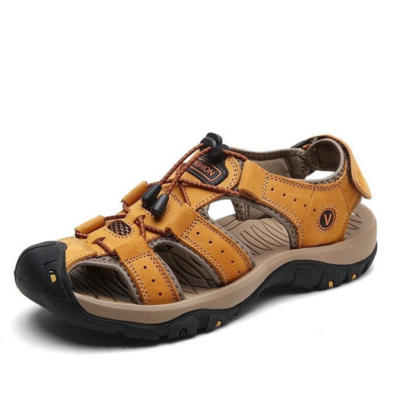 OrtoKal Pro Max Sandals - Orthopedic Leather Sandals for Foot Pain Relief & Travel