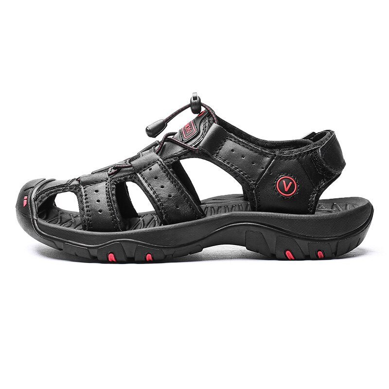 OrtoKal Pro Max Sandals - Orthopedic Leather Sandals for Foot Pain Relief & Travel