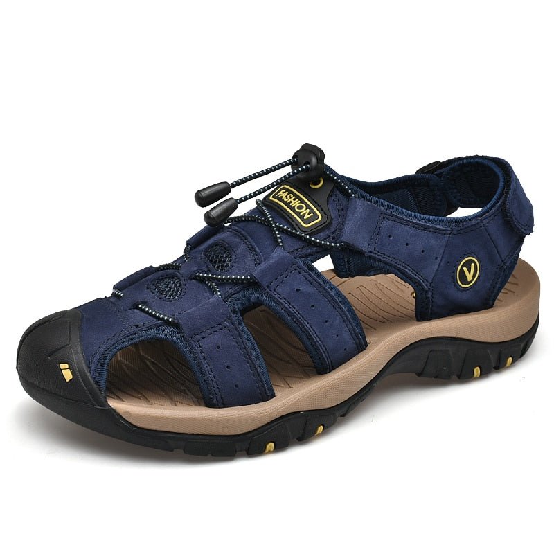 OrtoKal Pro Max Sandals - Orthopedic Leather Sandals for Foot Pain Relief & Travel