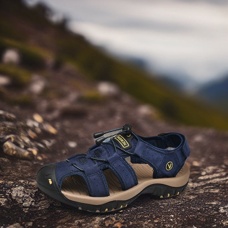 OrtoKal Pro Max Sandals - Orthopedic Leather Sandals for Foot Pain Relief & Travel