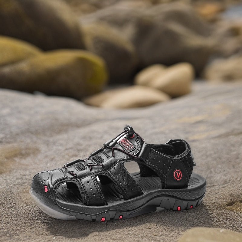 OrtoKal Pro Max Sandals - Orthopedic Leather Sandals for Foot Pain Relief & Travel