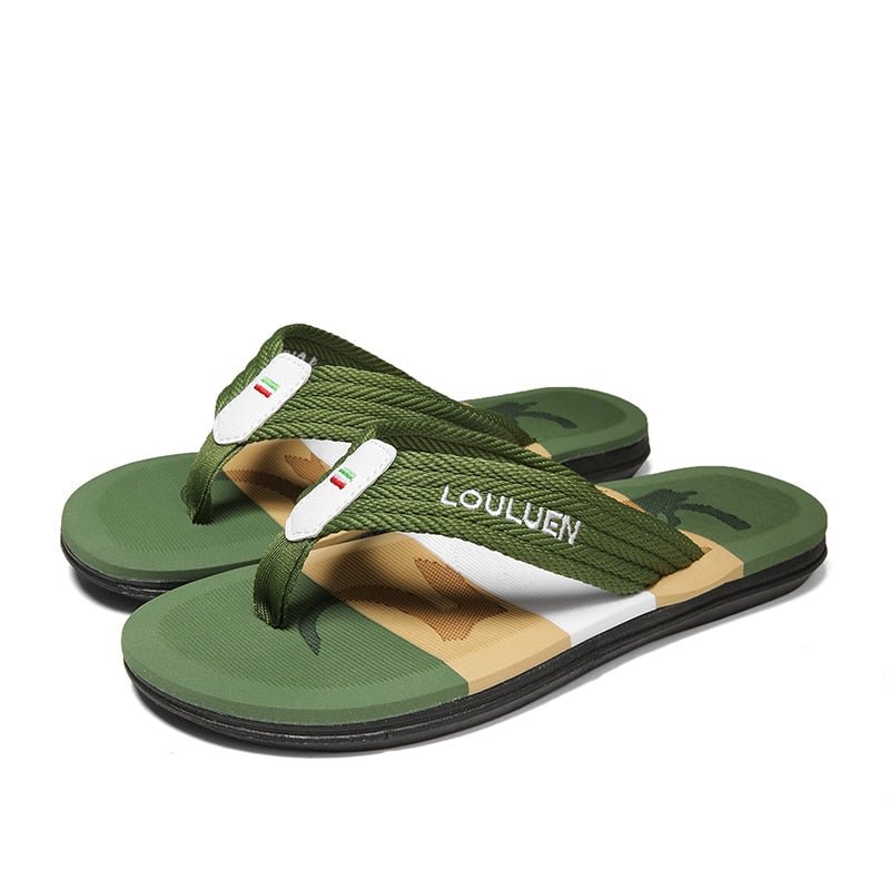 OrtoKal Summer Cushion - Men's Fashion Orthopedic Slides for Foot Pain Relief