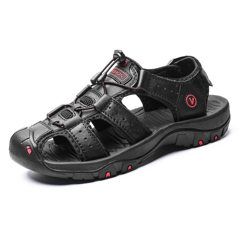 OrtoKal Pro Max Sandals - Orthopedic Leather Sandals for Foot Pain Relief & Travel