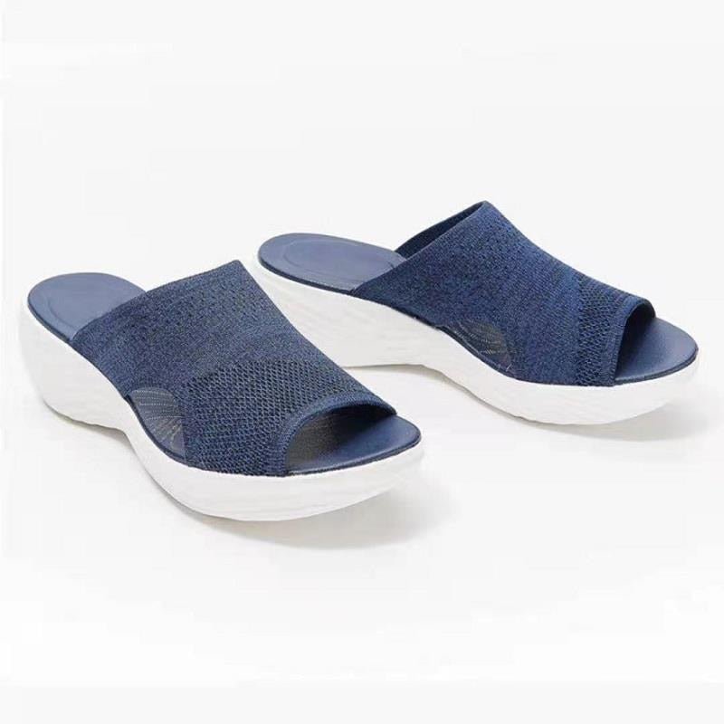 OrtoKal Summer Lady - Women's Orthopedic Slides for Foot Pain Relief