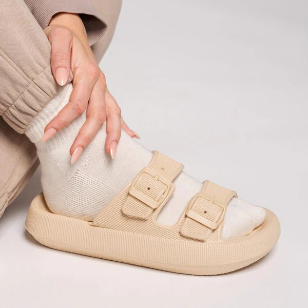 OrtoKal Air Sandals - Comfort Slides for Foot Pain Relief