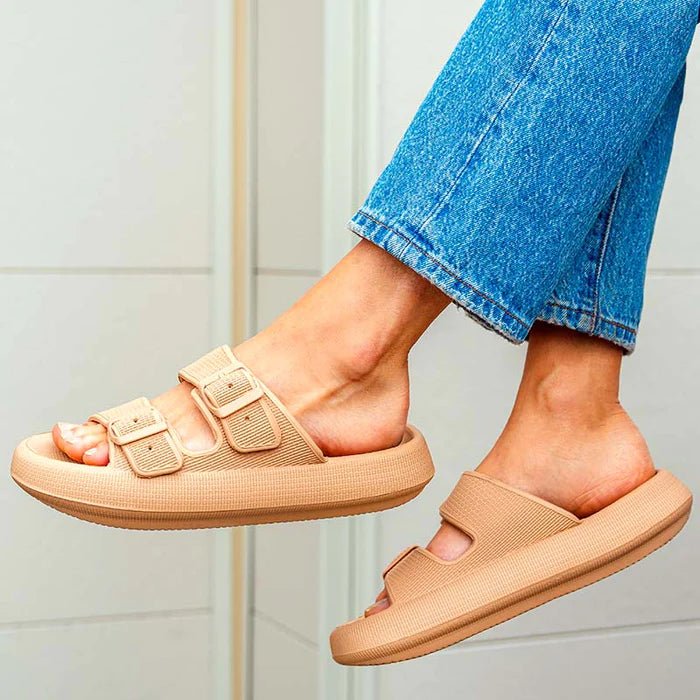 OrtoKal Air Sandals - Comfort Slides for Foot Pain Relief