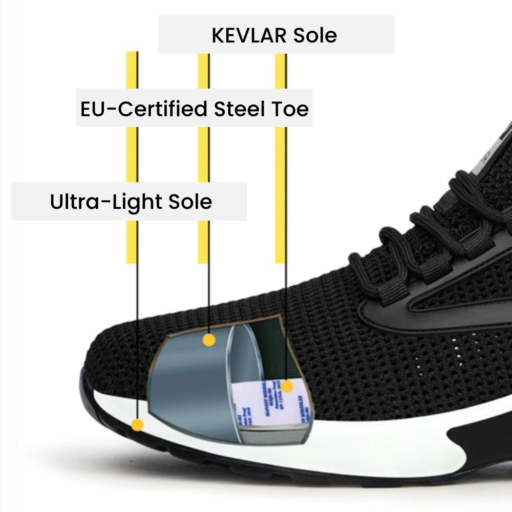 Saturn Orthopedic Safety Shoes