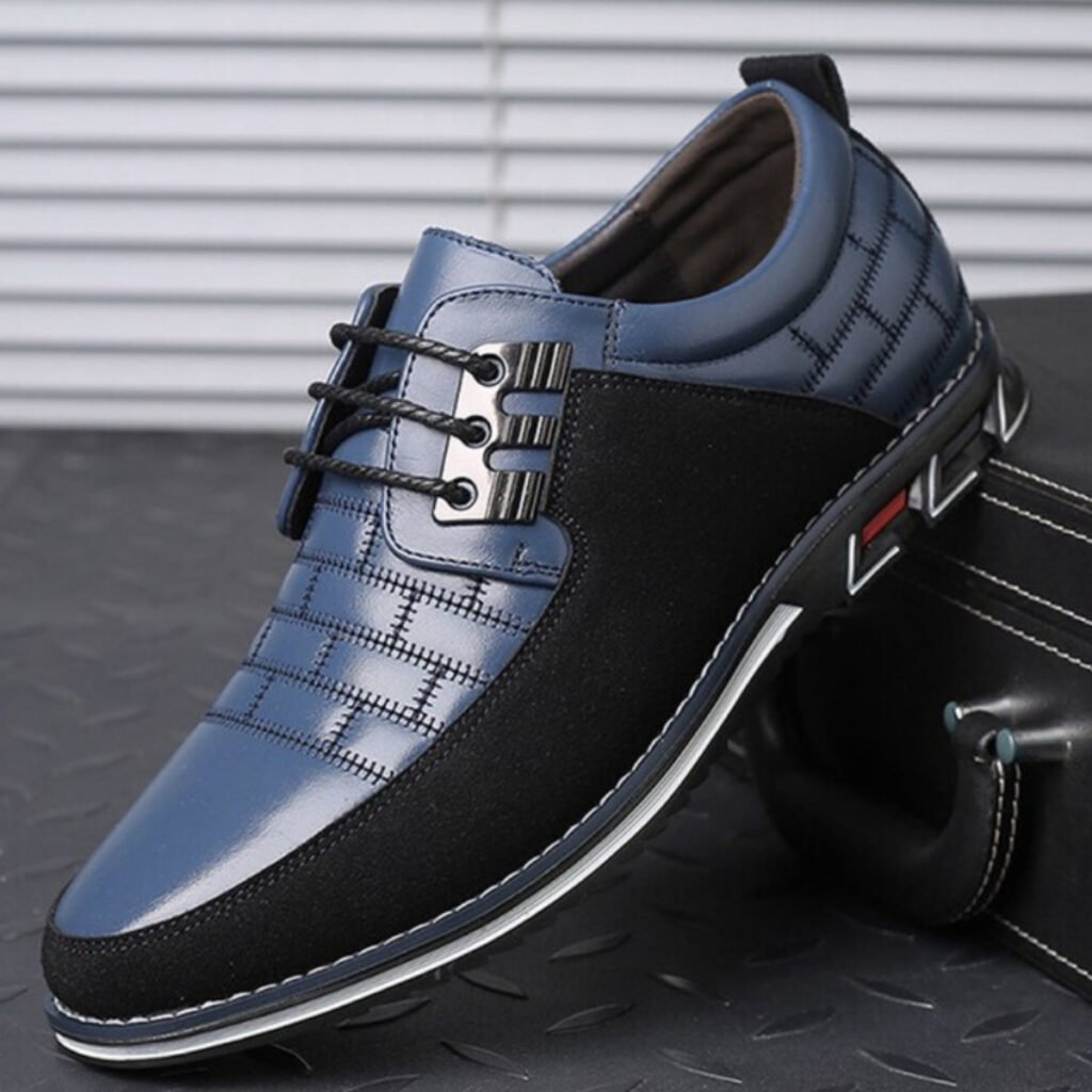 OrtoKal Class Plus - Orthopedic Leather Shoes for Pain Relief