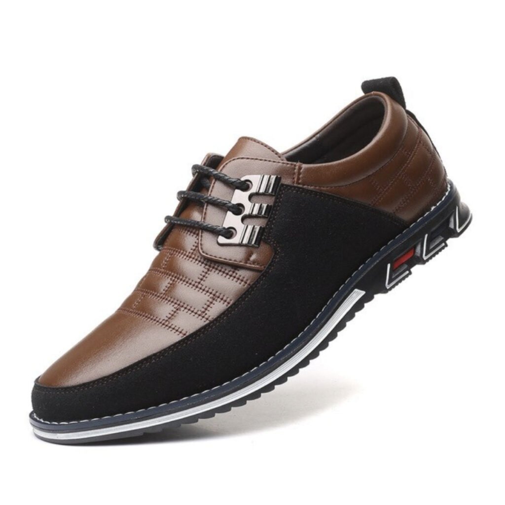 OrtoKal Class Plus - Orthopedic Leather Shoes for Pain Relief