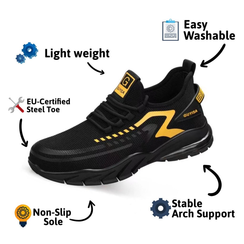 Saturn Orthopedic Safety Shoes