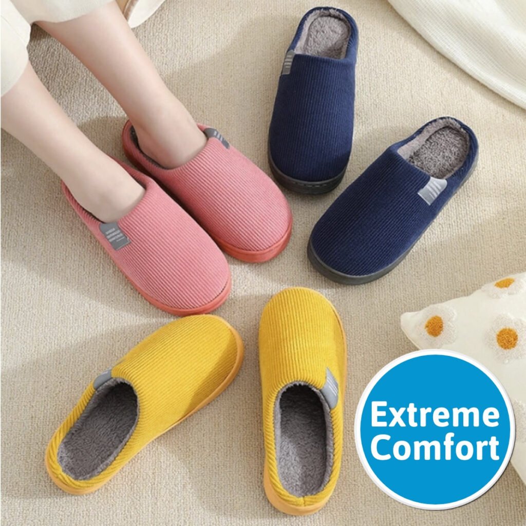 ComforthoFit™ Winter Slipper - Ergonomic Pain Relief Footwear
